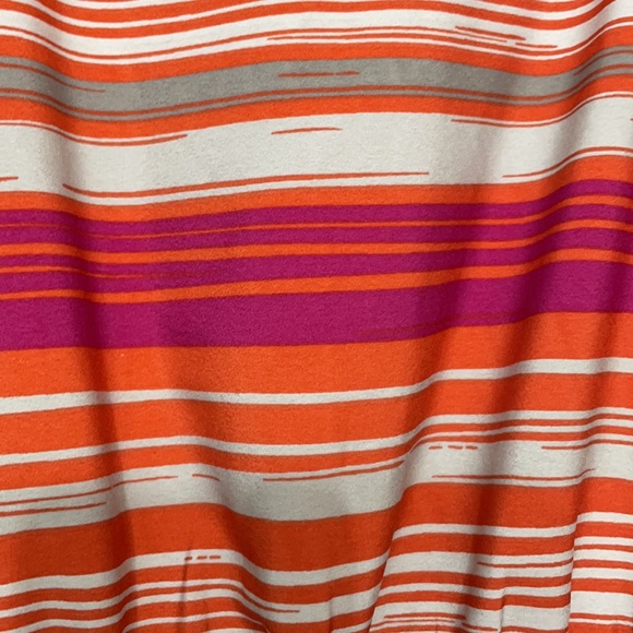 Banana Republic Size Medium Pink/Orange Blouse - Picture 3 of 8